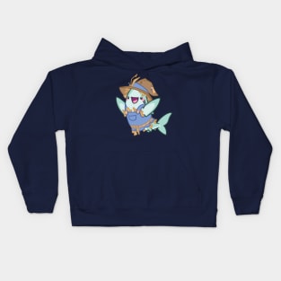 Byte's Halloween: Scarecrow Kids Hoodie